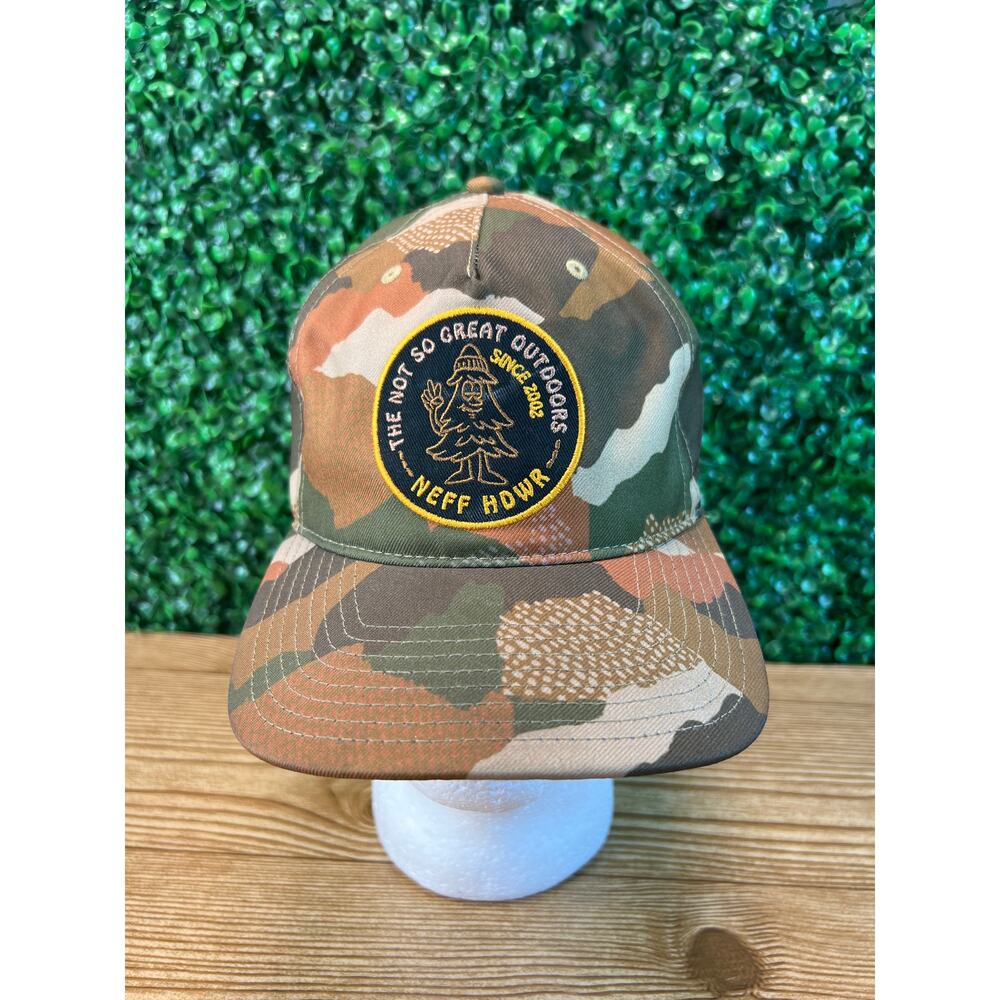 Neff Not So Great Outdoors Adult Camo Hat Mens Cap